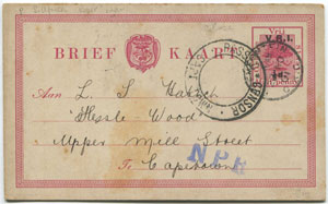 Cover with red passed by censor stamp